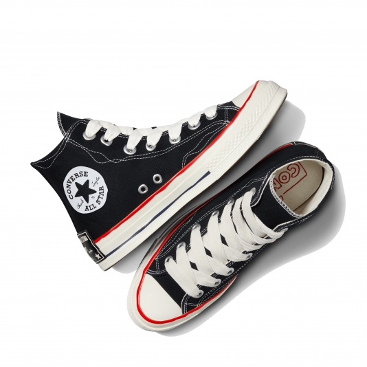 Chuck Taylor Vintage 70 Sketch HI Black/White/Red