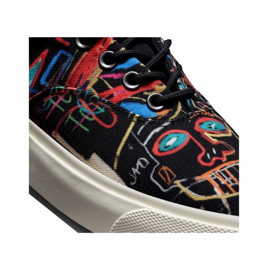 Skid Grip X Jean-Michel Basquiat OX Black/Multi/Egret