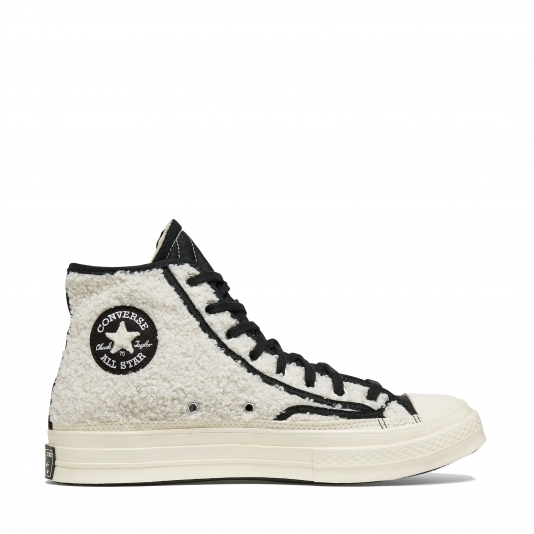 Chuck Taylor Vintage 70 HI Sherpa Egret Black