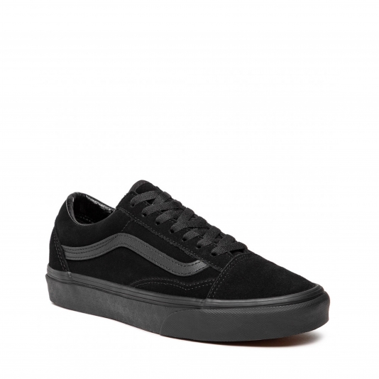 Old Skool Mono Black Suede