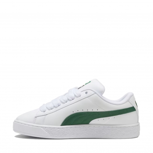 Suede XL White/Vine Leather