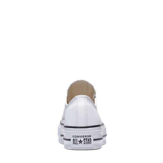 Chuck Taylor All Star OX Platform White Leather 