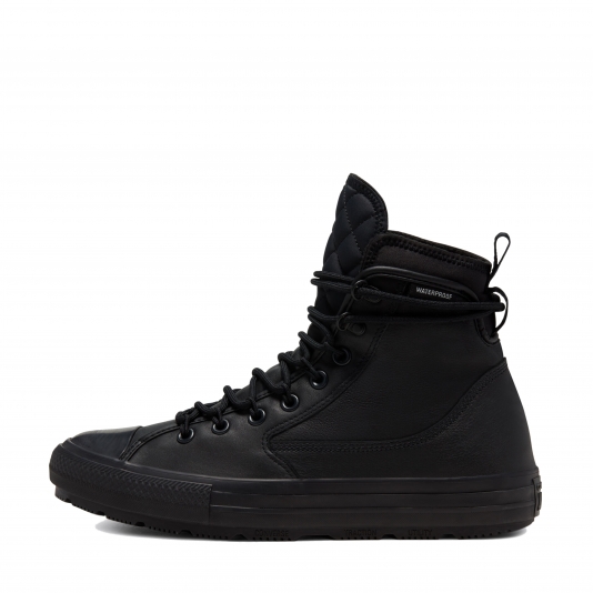 Chuck Taylor All Star Waterproof Terrain HI Mono Black Leather