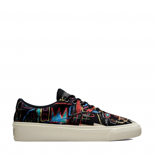 Skid Grip X Jean-Michel Basquiat OX Black/Multi/Egret