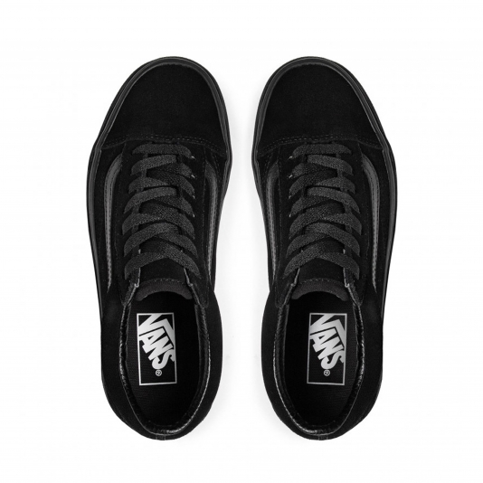 Old Skool Mono Black Suede