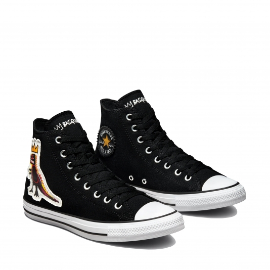 Chuck Taylor All Star HI X Jean-Michel Basquiat Black/White/Yellow