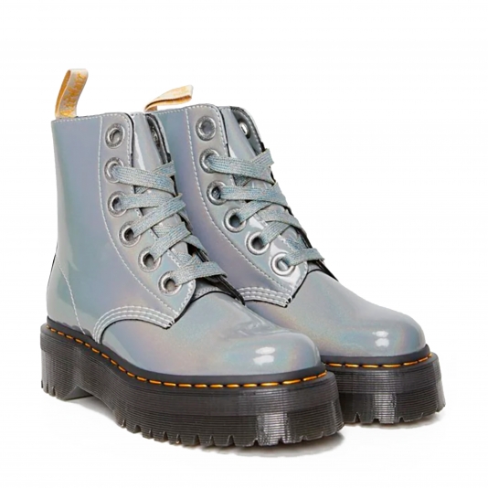 Molly Vegan Silver Iridescent Prysm