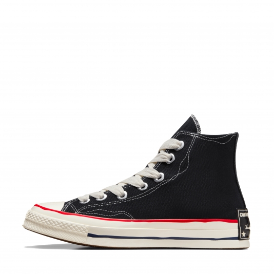 Chuck Taylor Vintage 70 Sketch HI Black/White/Red