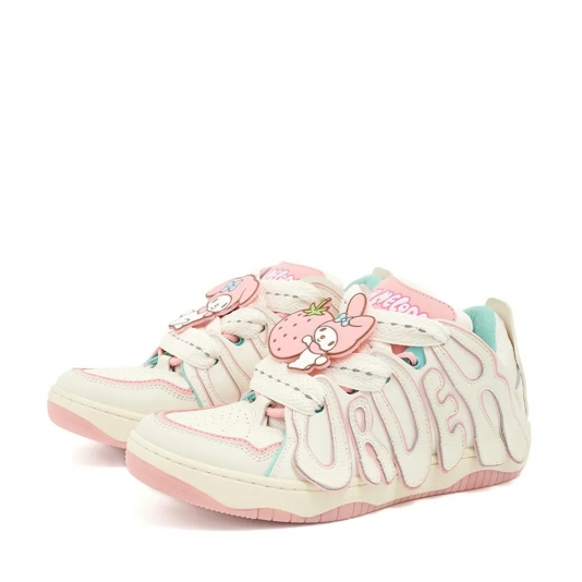 Skater 001 X Sanrio My Melody White/Pink