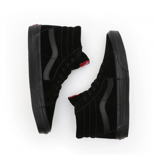 Sk8-HI Mono Black Suede