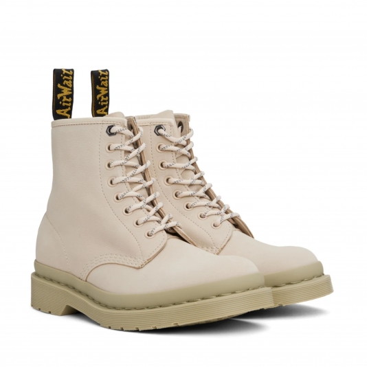 1460 Waterproof Parchment Beige Milled Nubuck