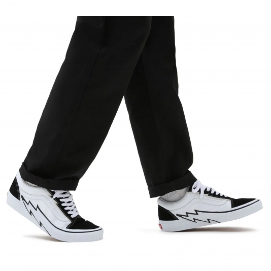 Old Skool Bolt 2 Tone Black/True White