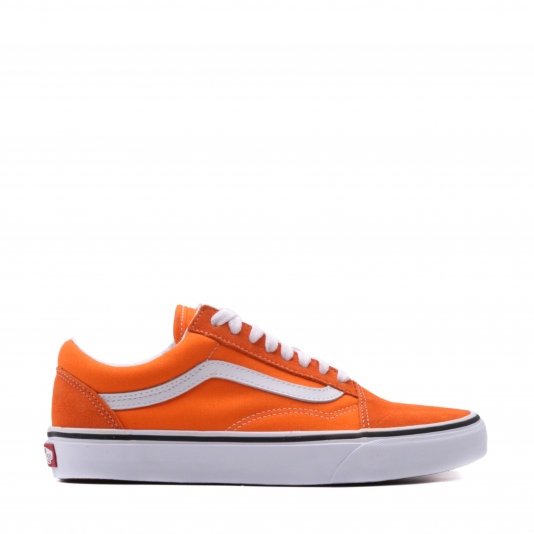 Orange and black store vans