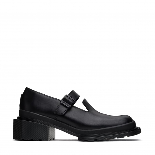 Mary Jane Maybole Square Toe Black Wanama