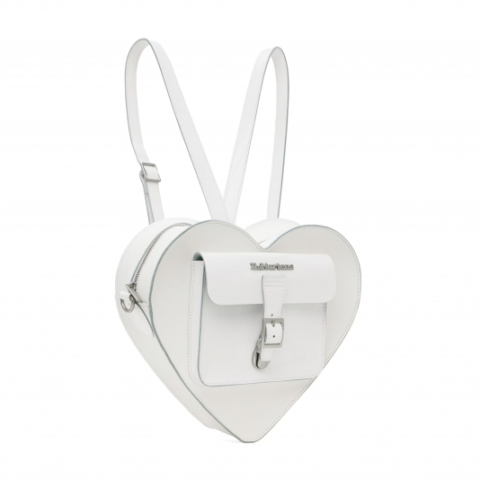 Heart Shaped White Kyiv / Patent Lamper / Smooth