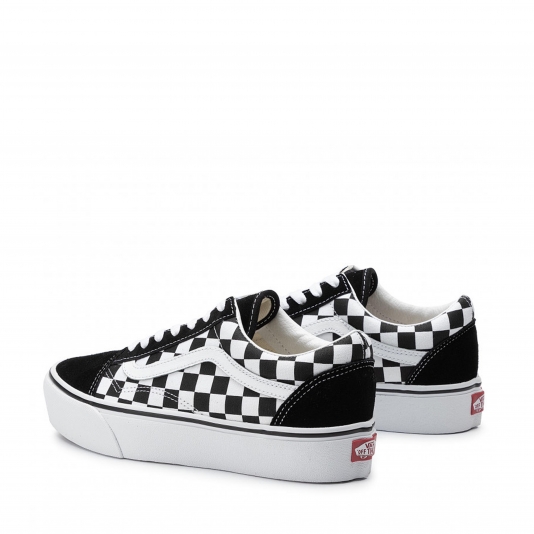 Old Skool Platform Checkerboard