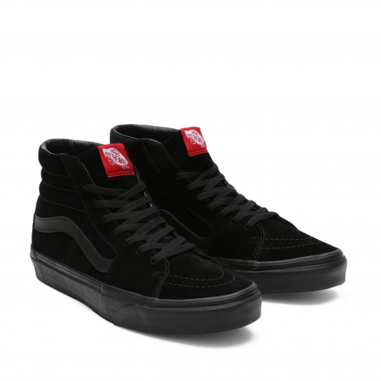 Sk8-HI Mono Black Suede