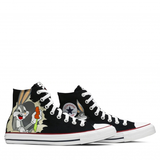 Chuck Taylor All Star X 80Th Anniversary Bugs Bunny's Mischiefs HI Black/Multi/White