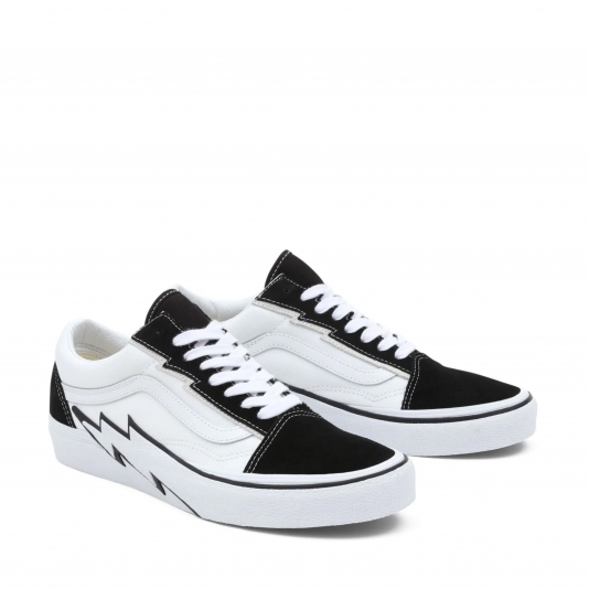 Old Skool Bolt 2 Tone Black/True White