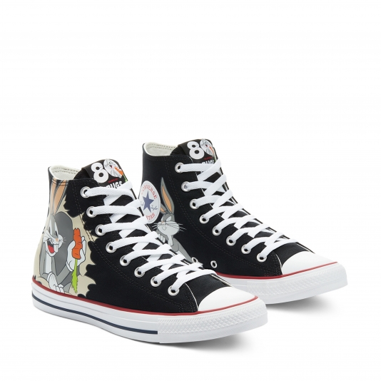 Chuck Taylor All Star X 80Th Anniversary Bugs Bunny's Mischiefs HI Black/Multi/White