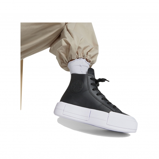 Chuck Taylor All Star Cruise HI Black/White Leather