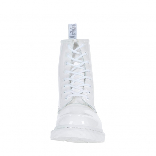 1460 Mono White Patent Lamper