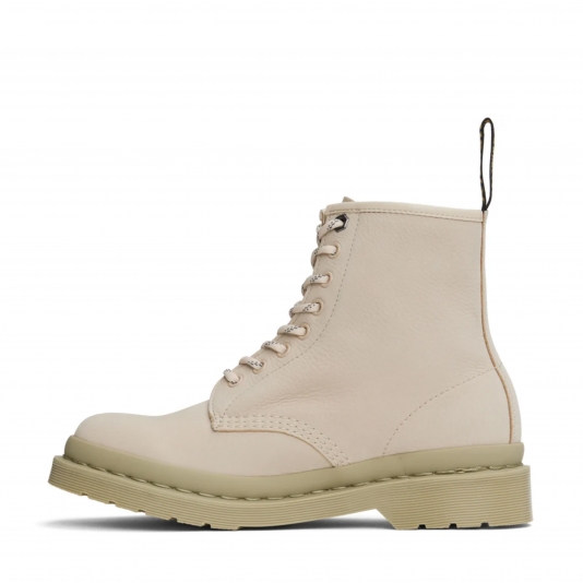 1460 Waterproof Parchment Beige Milled Nubuck