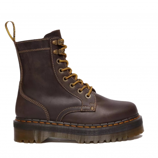 Jadon Zip Arc Brown Crazy Horse