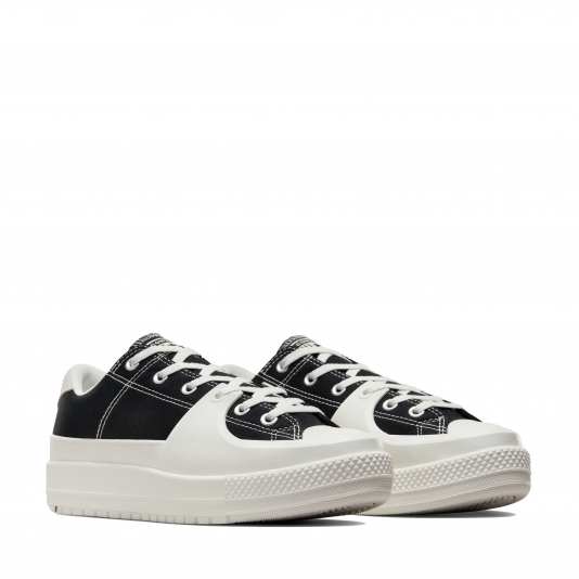Chuck Taylor All Star Construct OX Black/Vintage White/Egret