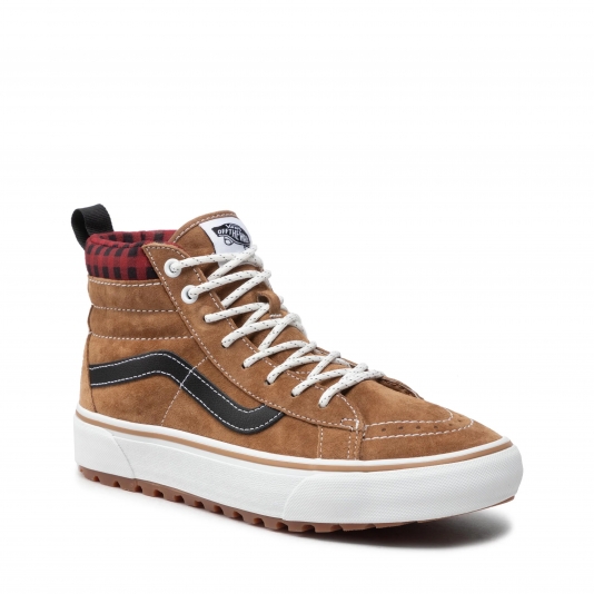 Sk8-HI MTE-1 Plaid Brown/Black