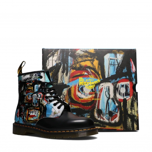 1460 Jean-Michel Basquiat Black Smooth