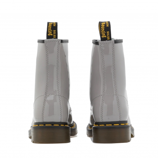 1460 Grey Lucido Patent Lamper