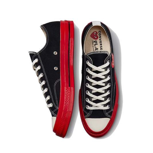 Chuck Taylor Vintage 70 X Comme des Garcons PLAY OX Black/Red