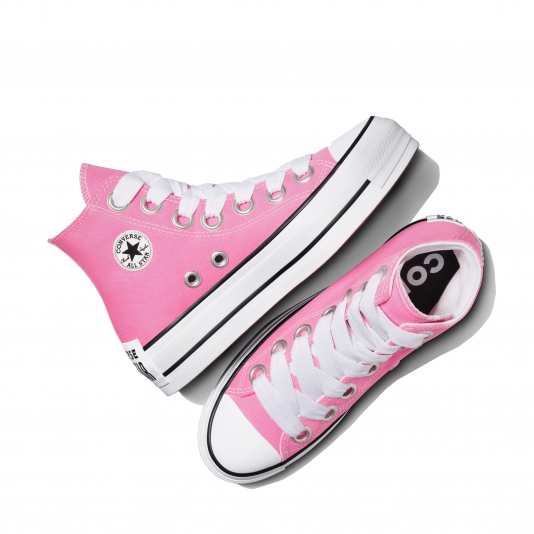 Chuck Taylor All Star Platform Sketch HI Pink/White/Black