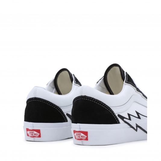 Old Skool Bolt 2 Tone Black/True White