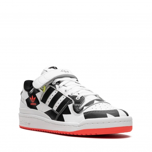 Forum Low X Trae Young So So Def Core Black/Cloud White/Solar Red