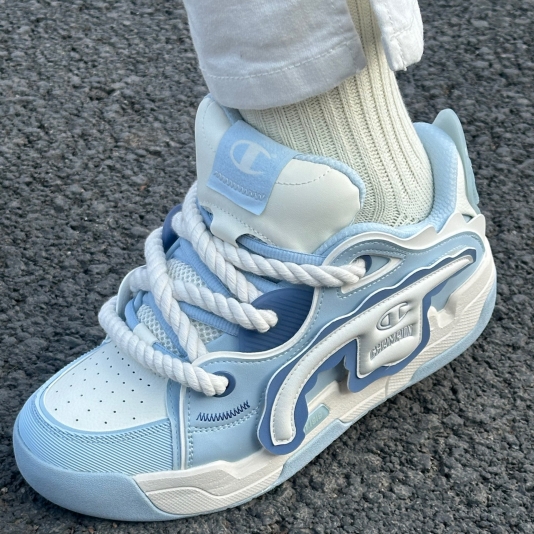 TronSkate V1 Light Blue/White