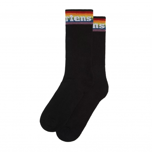 Шкарпетки Високі 1 Шт. Athletic Logo For Pride Чорні / Мульти - L