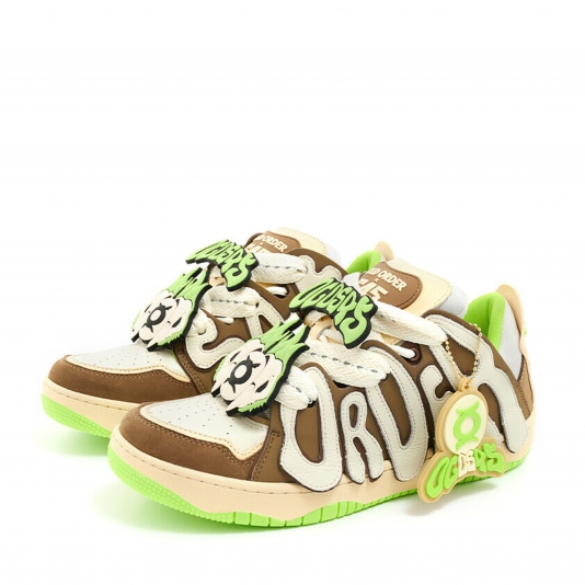 Skater 001 X S45 Light Brown/Green