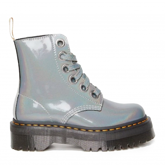 Molly Vegan Silver Iridescent Prysm