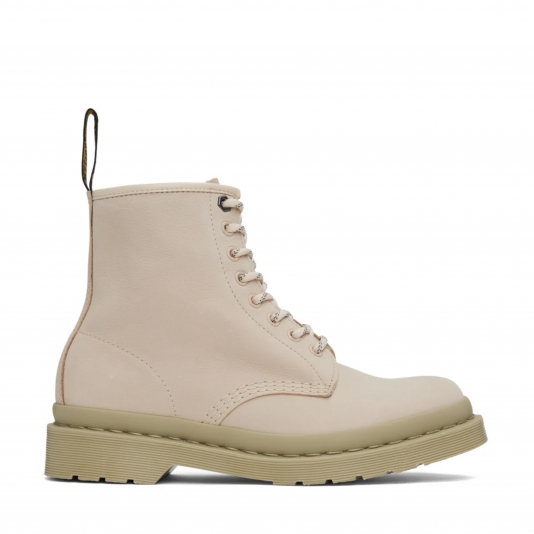 1460 Waterproof Parchment Beige Milled Nubuck