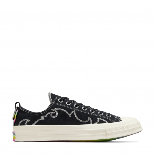 Chuck Taylor Vintage 70 Pride OX Black/Egret/Chaos Fuschia