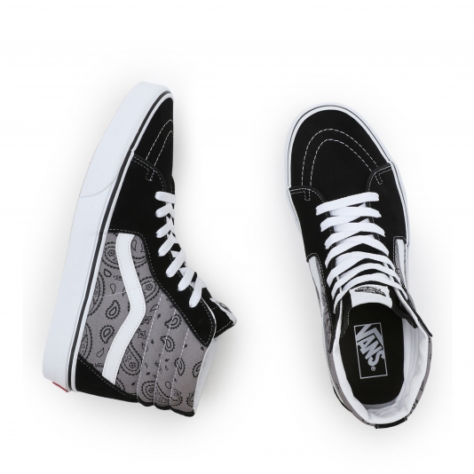 Sk8-HI Paisley Gray/True White