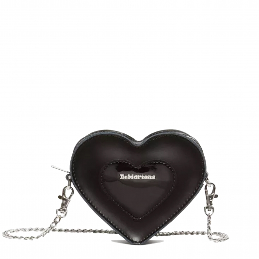 Mini Heart Shaped Black Kyiv / Patent Lamper