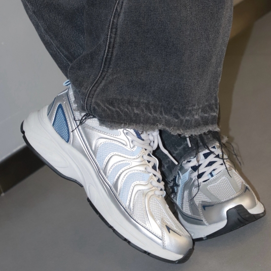 Time Racer 224 Dust Gray/Peak Blue