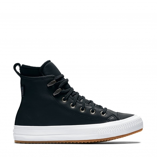 Converse High-top sneakers 557943C Chuck All Star Waterproof HI Black Leather ???????