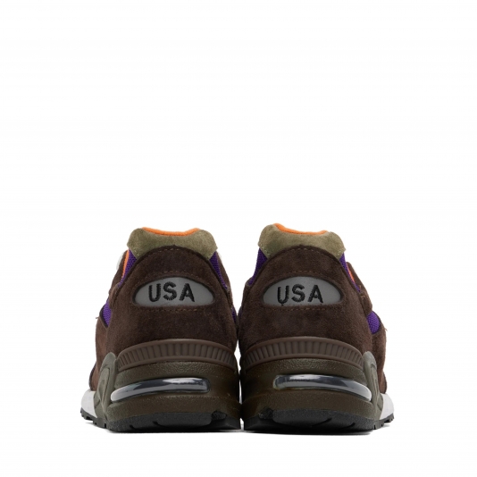 MADE in USA 990v2 Brown Purple