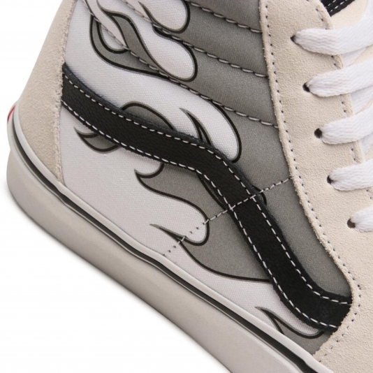 Sk8-HI Relactive Flame True White