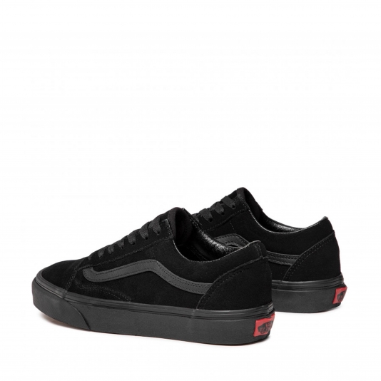 Old Skool Mono Black Suede