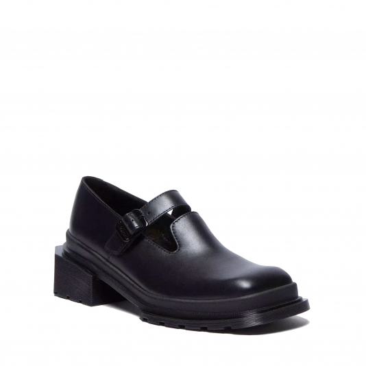 Mary Jane Maybole Square Toe Black Wanama